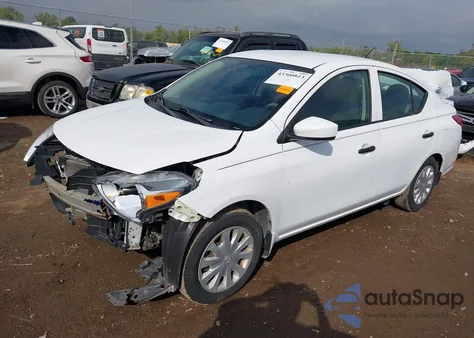 2017 Nissan Versa 1.6 S+ from USA, damaged, VIN 3N1CN7AP5HL886420